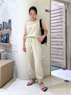 「アイテム（スリッポン）」を使った、ＫＡＮＡさん（レディース・156cm・30代）の夏コーディネート