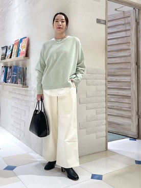 「アイテム（その他小物）」を使った、ＫＡＮＡさん（レディース・156cm）の秋コーディネート