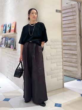 「アイテム（チノパンツ）」を使った、ＫＡＮＡさん（レディース・156cm・30代）の夏コーディネート