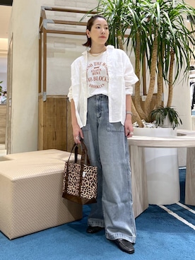 「BARNYARDSTORM（バンヤードストーム）のアイテム」を使った、ＫＡＮＡさん（レディース・156cm）の春コーディネート