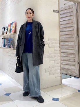 「アイテム（アクセサリー、その他）」を使った、ＫＡＮＡさん（レディース・156cm）の秋コーディネート