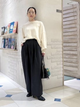 「アイテム（財布/小物）」を使った、ＫＡＮＡさん（レディース・156cm・30代）の秋コーディネート