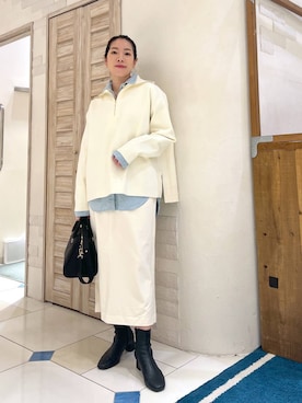 KANAさん(レディース・156cm)の冬コーディネート