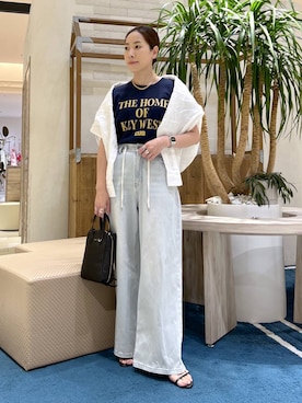 「Beau're（ヴュレ）のアイテム」を使った、ＫＡＮＡさん（レディース・156cm）の春コーディネート