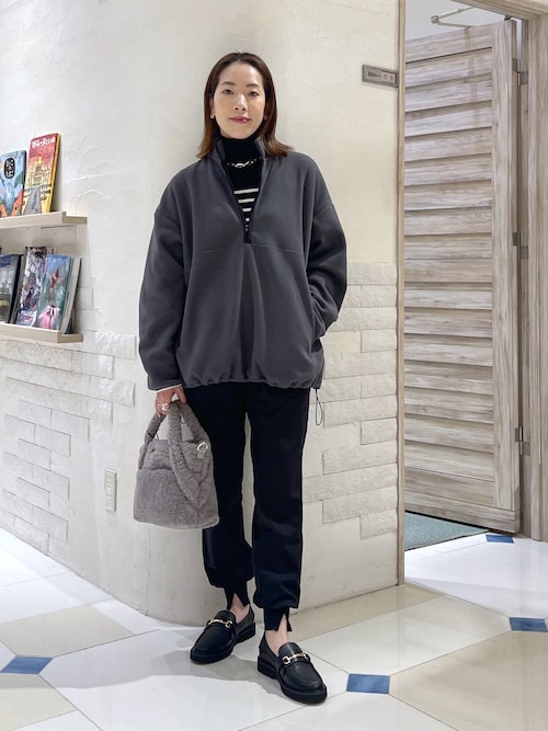 セール】BARNYARDSTORM / フリースハーフZIPブルゾン / マシン