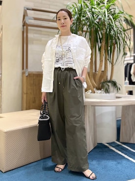 「BARNYARDSTORM（バンヤードストーム）のアイテム（バッグ）」を使った、ＫＡＮＡさん（レディース・156cm）の春コーディネート