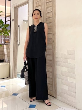「アイテム（ネックレス）」を使った、ＫＡＮＡさん（レディース・156cm・30代）の夏コーディネート