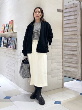 「アイテム（その他小物）」を使った、ＫＡＮＡさん（レディース・156cm）の秋コーディネート