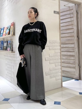 「アイテム（その他小物）」を使った、ＫＡＮＡさん（レディース・156cm）の冬コーディネート