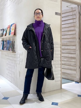 「アイテム（その他小物）」を使った、ＫＡＮＡさん（レディース・156cm）の秋コーディネート