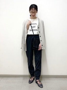 KANAさん(レディース・156cm)の秋コーディネート
