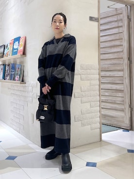 「アイテム（その他小物）」を使った、ＫＡＮＡさん（レディース・156cm）の秋コーディネート