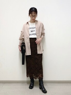 KANAさん(レディース・156cm)の秋コーディネート