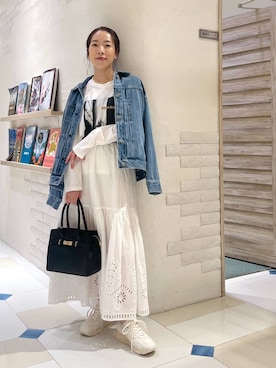 「アイテム（バッグ）」を使った、ＫＡＮＡさん（レディース・156cm・30代）の夏コーディネート
