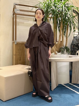 「BARNYARDSTORM（バンヤードストーム）のアイテム」を使った、ＫＡＮＡさん（レディース・156cm）の春コーディネート