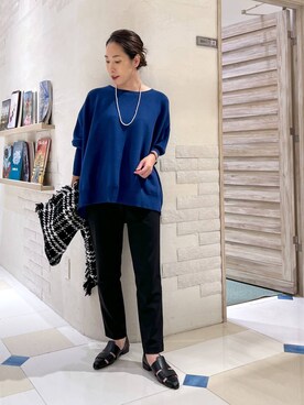 「アイテム（アクセサリー）」を使った、ＫＡＮＡさん（レディース・156cm・30代）の秋コーディネート