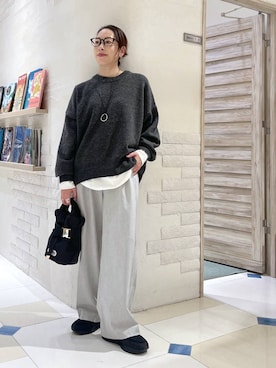 「BARNYARDSTORM」｜ＫＡＮＡさん（レディース・156cm）の秋コーディネート