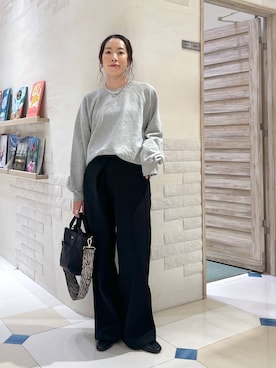 「アイテム（スウェット）」を使った、ＫＡＮＡさん（レディース・156cm・30代）の夏コーディネート