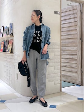 「ドットエスティ秋コーデ」｜「アイテム（ジャケット/アウター）」を使った、ＫＡＮＡさん（レディース・156cm）の秋コーディネート