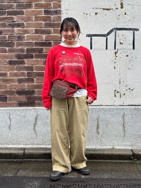 「Blundstone（ブランドストーン）のアイテム」を使った、@さん（レディース・150cm）の春コーディネート