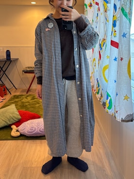 「outfit」｜「アイテム（ワンピース/ドレス）」を使った、@さん（レディース・150cm）の冬コーディネート