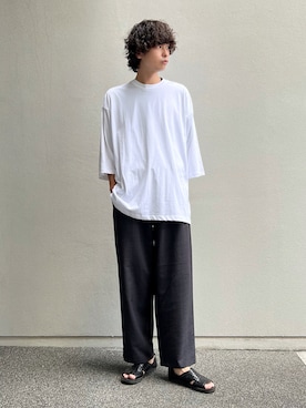 わたべさん(メンズ・181cm)の夏コーディネート