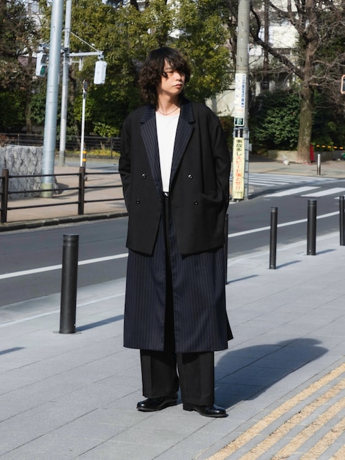 セール】ダブルブレストロングコート（その他アウター）｜SENSE OF