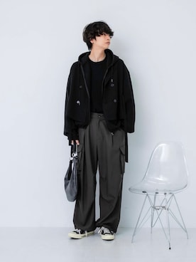 わたべさん（メンズ・181cm）の冬コーディネート