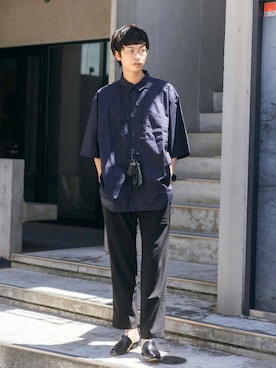 わたべさん（メンズ・181cm）の夏コーディネート