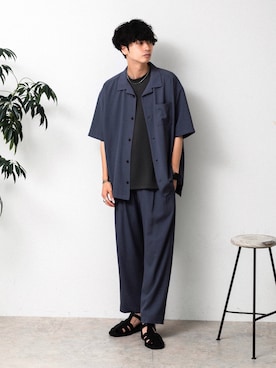 わたべさん(メンズ・181cm)の夏コーディネート