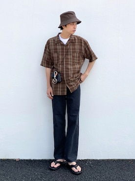 わたべさん（メンズ・181cm）の夏コーディネート