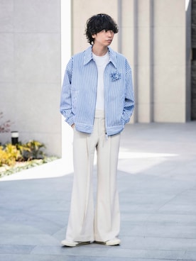 わたべさん（メンズ・181cm）の春コーディネート