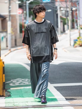 わたべさん（メンズ・181cm）の夏コーディネート
