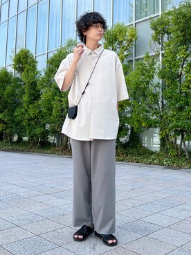 わたべさん（メンズ・181cm）の夏コーディネート