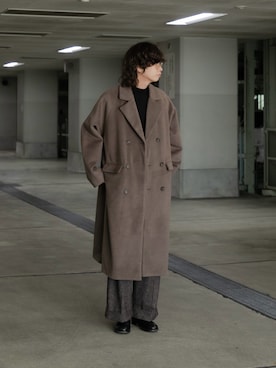 「アイテム（その他アウター）」を使った、わたべさん（メンズ・181cm）の秋コーディネート