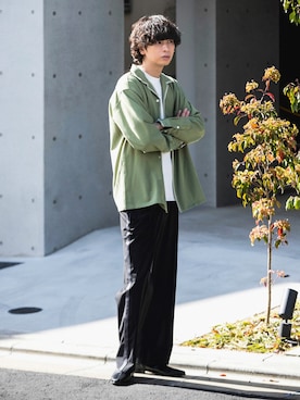 わたべさん（メンズ・181cm）の冬コーディネート