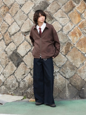 わたべさん（メンズ・181cm）の冬コーディネート