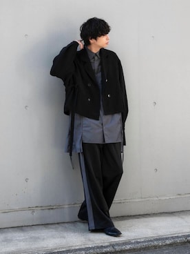 わたべさん（メンズ・181cm）の冬コーディネート