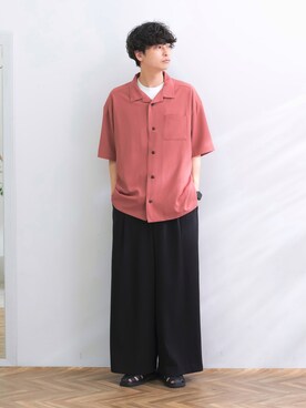 わたべさん(メンズ・181cm)の春コーディネート