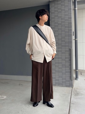 わたべさん(メンズ・181cm)の秋コーディネート