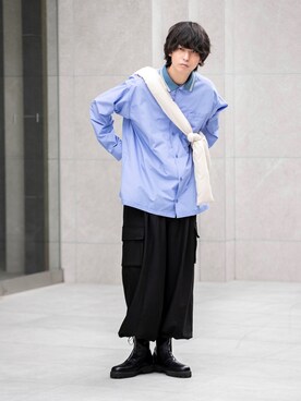 わたべさん(メンズ・181cm)の冬コーディネート