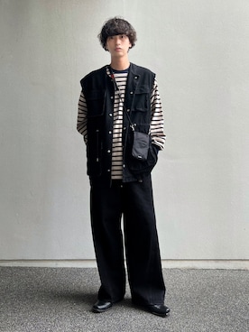 わたべさん（メンズ・181cm）の秋コーディネート