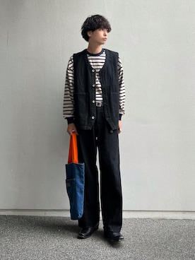 わたべさん（メンズ・181cm）の秋コーディネート