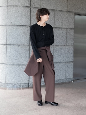 「アイテム（その他アウター）」を使った、akiiiiさん（メンズ・181cm）の秋コーディネート