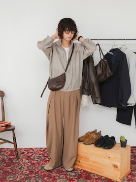 わたべさん(メンズ・181cm)の秋コーディネート