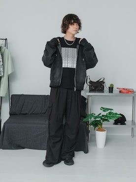 わたべさん（メンズ・181cm）の春コーディネート