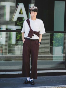 わたべさん(メンズ・181cm)の夏コーディネート