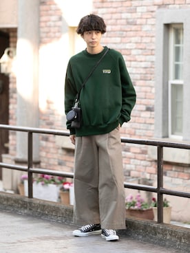 わたべさん（メンズ・181cm）の冬コーディネート