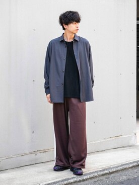 わたべさん(メンズ・181cm)の秋コーディネート