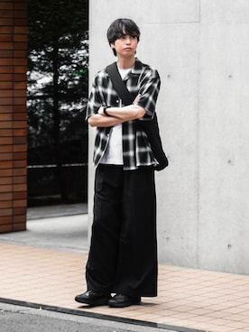 わたべさん(メンズ・181cm)の夏コーディネート